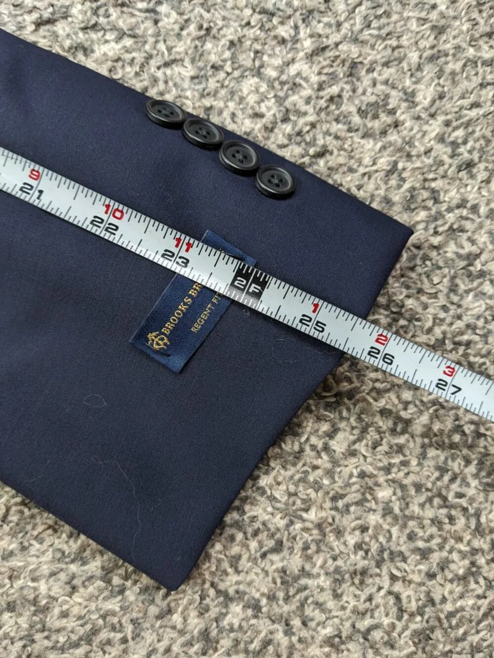 NWT Brooks Brothers Sport Coat Wool Explorer Navy Blue 44R Regent Fit $349